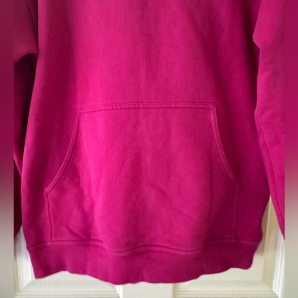 Lululemon Heavyweight Vibrant Pink Hoodie, ptp 19”, Size S/M - Picture 3 of 7